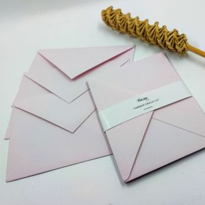 Farebné obálky C6 „PASTEL PINK“